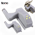 TOCO Universal Steel Cabinet LED Hinge Light Battery Soft Closing Adjustable Hinge for Kitchen Cabinets Modern Outdoor Warehouse