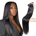 Buy Directly Cheap Virgin Human Hair Weave Bundles Vendors Wholesale Real Mink Brazilian Bone Straight Human Hair Extension