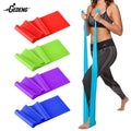 GEDENG GEDENG Latex Yoga Band Exercise Rubber flat Resistance BandWorkout Fitness Theraband Training