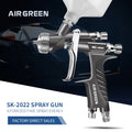 AIR GREEN Newly Design Hvlp X-2022 Lvmp Clear Coats 1.3mm Manufacturer Car Painting Professional Automotive Tool Spray Gun