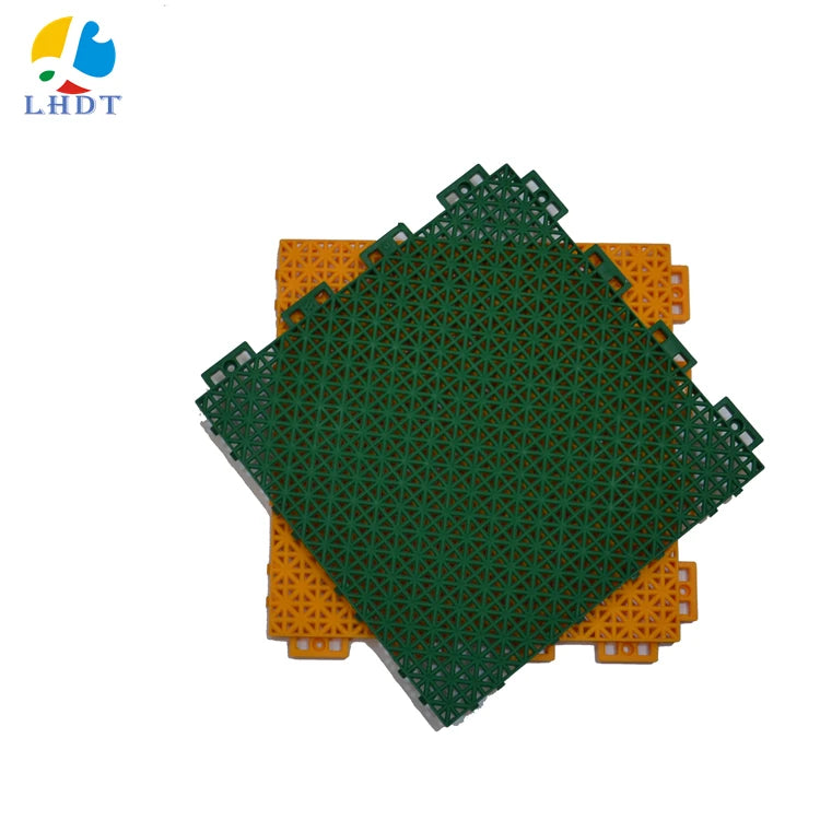 Sports Interlocking Court Floor  Tiles for Floor Vinyl  Waterproof Outdoor Interlock Floor