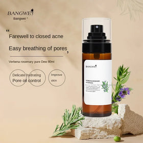 OEM BANGWEI Factory Wholesale Organic Natural Rosemary Extract Hydrosol Pores Shrinking Firming Face Skin Toner Spray