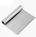 HY Stainless Steel Dough Pastry Scraper With Measuring Scale