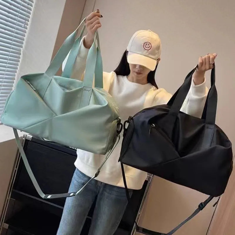 Unisex Sport Bag Swim Travel Duffel Shoe Compartment Waterproof Workout Swim Yoga Gym Bag Custom Logo