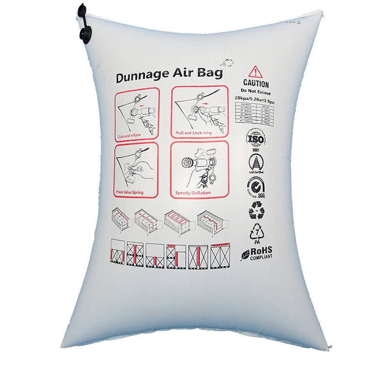 Protective Shockproof Inflatable Air Dunnage Bags with Custom Logo Printing for Secure Shipping PP Woven Packaging