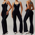 Gym Sportswear Sports Jumpsuit Women Tight One Piece Yoga Bodysuit Fitness Clothing Yoga Wear Gym Wear Outfit for Woman
