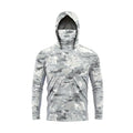 16 Colors Available Outdoor Breathable Sun Protection Men's Quick-Dry Long Sleeve Hooded Shirt for Hiking Camping Travel