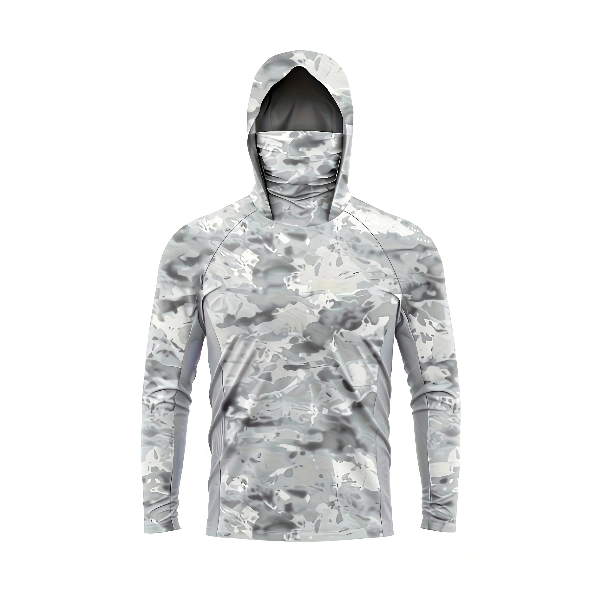 16 Colors Available Outdoor Breathable Sun Protection Men's Quick-Dry Long Sleeve Hooded Shirt for Hiking Camping Travel