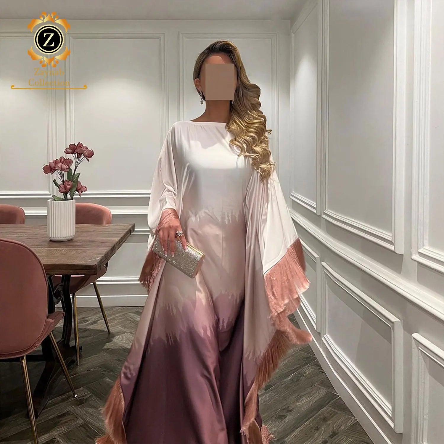 Zaynab Abaya Women Muslim Dress Egyptian Kimono Burkha Muslim Luxury Women Muslim Dress Dubai New Jalabiya