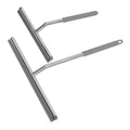 Stainless Steel Window Glass Squeegee Wiper for Bathroom Shower Car Cleaning Squeegees for Shower Doors