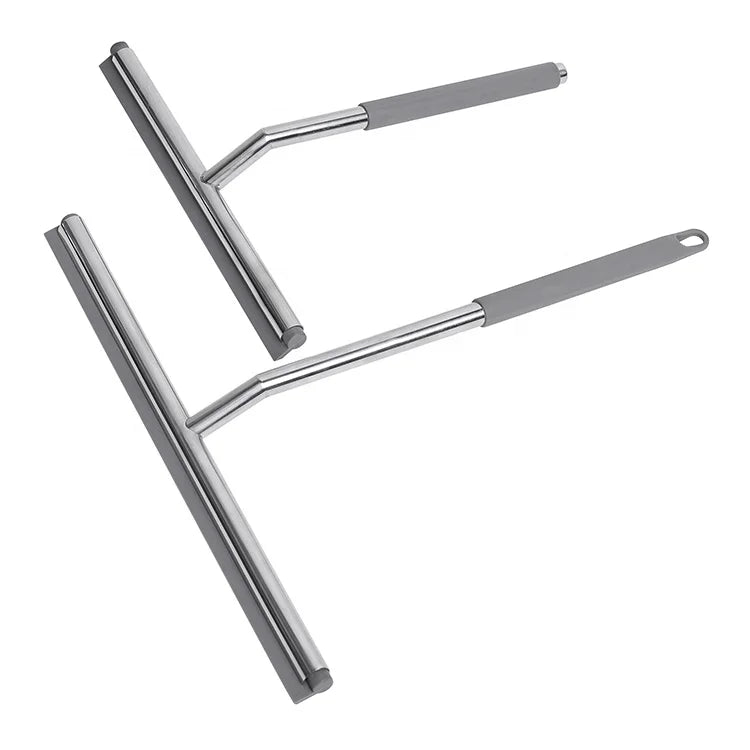 Stainless Steel Window Glass Squeegee Wiper for Bathroom Shower Car Cleaning Squeegees for Shower Doors
