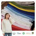 Popular Fabric Anti-static Flax  Printing Soft 100% Wholesale Organic Linen Fabric for Ladies Clothing