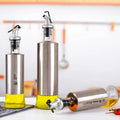 Hot Selling Glass Cooking Oil Dispenser Bottle With Stainless Steel