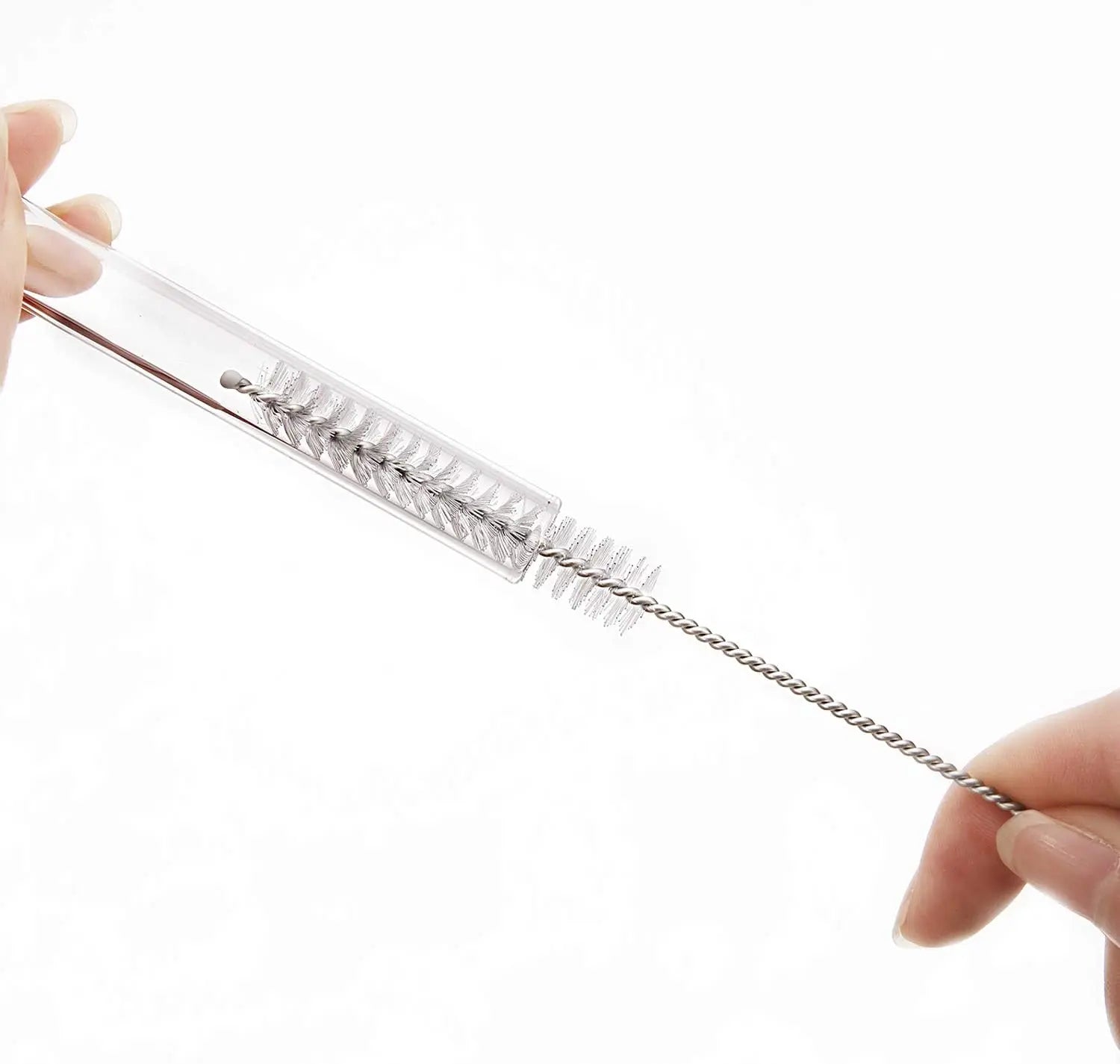 Hot Sell Metal Cleaning Brush for Stainless Steel and Aluminium Straws Drinking Straws Cleaning Toolstainless Steel Straw Brush