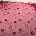 Wedding Embroidered Fabrics Tulle Lace Materials With Crystal and Diamonds for Wedding Gown Bridal Dress Evening Wear
