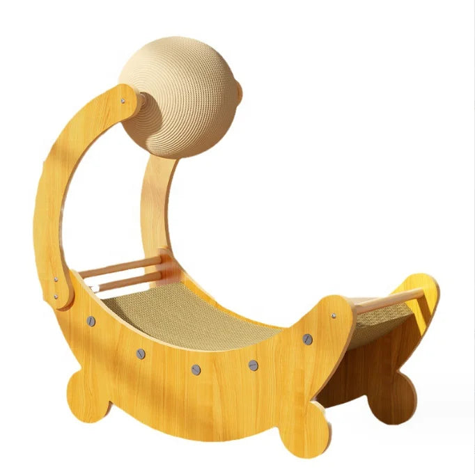 New Arrival Relax Eco- Friendly Cardboard and Natur Sisal Hand-make Indoor Cat Scratch Pad Cat Scratcher