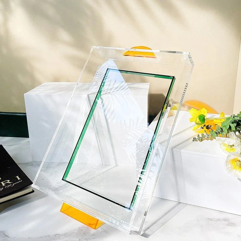 Customized Factory OEM Modern Neon Chameleon Acrylic Tray