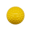 12inch PU Glossy Yellow Dimpled Softballs Pitching Machine Training