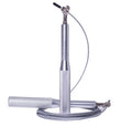 Custom logo Aluminum Alloy Grip Jump Rope High Speed Aerobics Exercise Skipping Rope