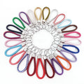 No Minimum Cheap 76 Colors Cellphone Bags Charm Loop Strap Rope Braided Leather Keychain