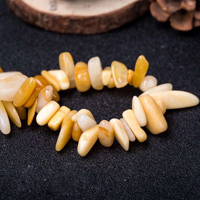 DIY Factory Directly Supply Howlite Long Gravel Tumbled Stone Stones Mix Prehnite Tumble Natural Crystals
