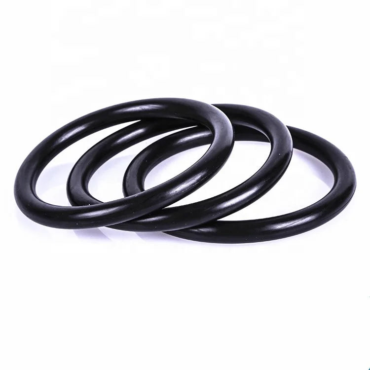 AS568 90A O Rings Rubber Seals Black Color Heat Resistant FKM Ring for Auto Application