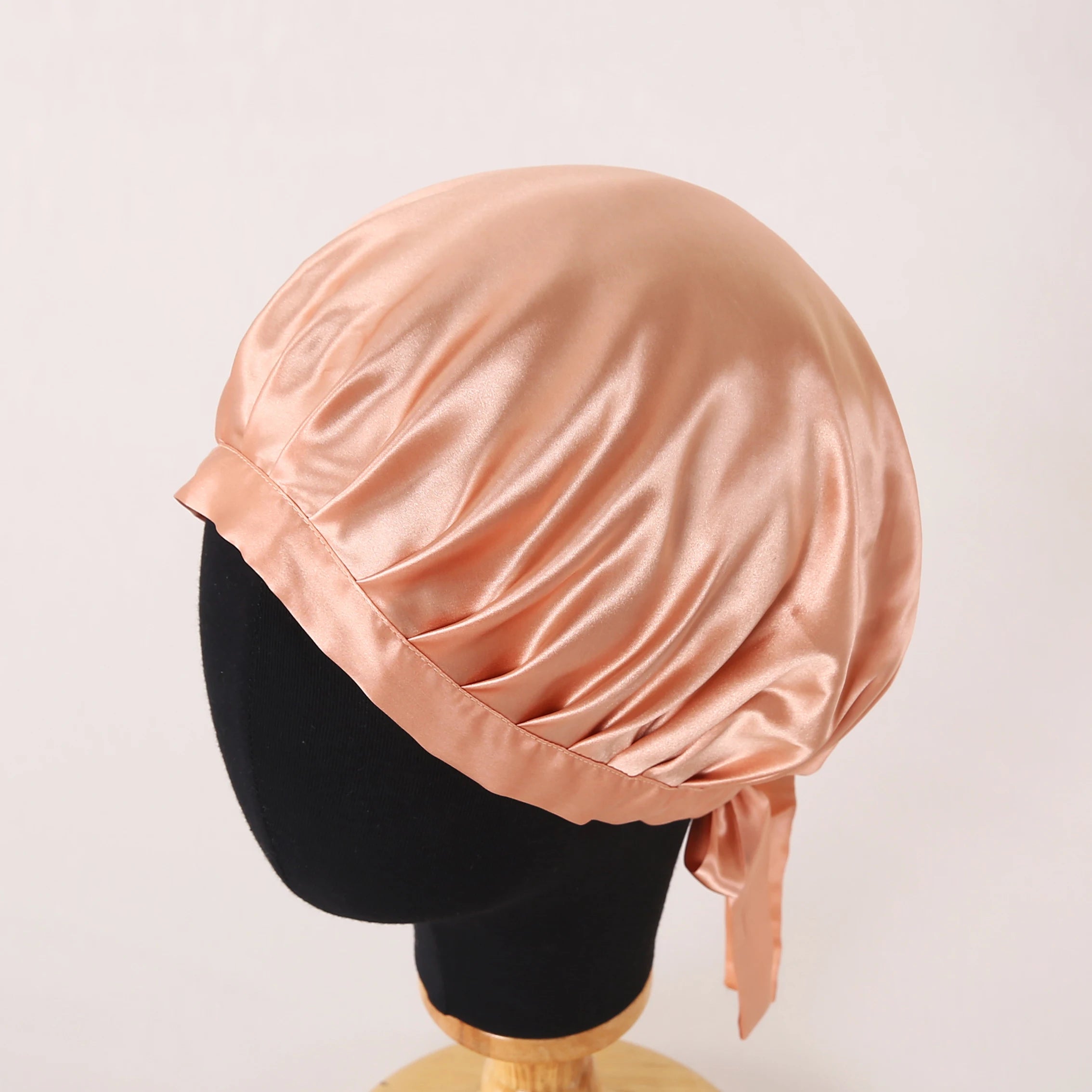 16mm Bandage Wholesale Silk Bonnets  for Women Plastic Rain Bonnet