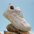 GUYISA Hot Selling Insulation 10KV Summer Breathable Safety Shoes Faux Suede Upper Safety Work Shoes