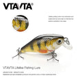 4cm 4g Wobbler Lure Hard Plastic Water Lipless Crankbait Lure Fishing