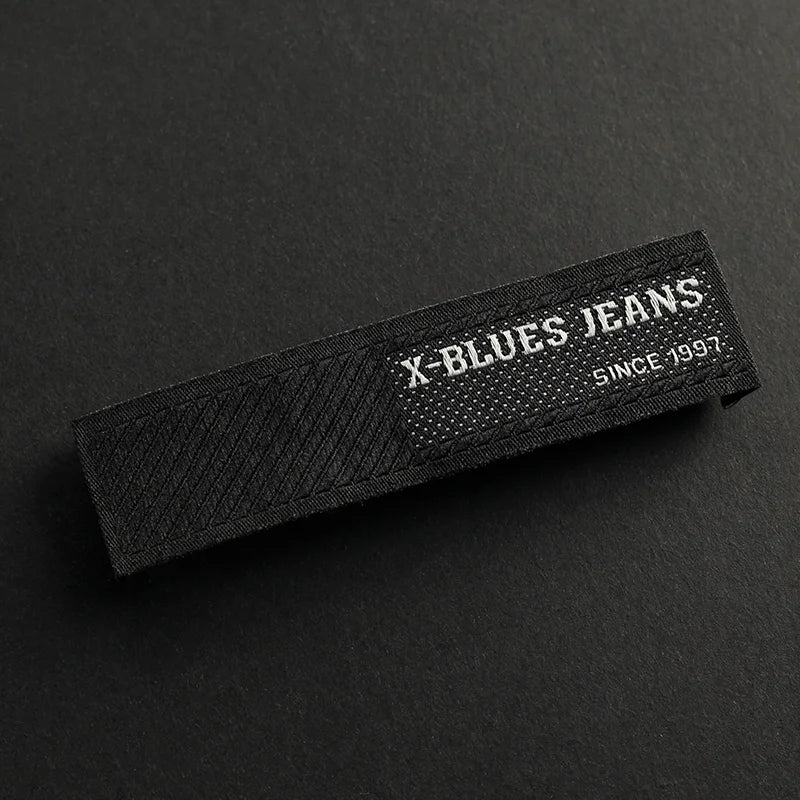 2023 Eco Friendly Garment Design Logo Neck Custom Woven Labels