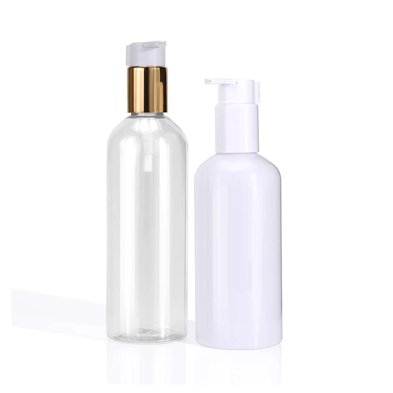 Shampoo Conditional Hair Oil   200ml  250ml 300ml 500ml clear Amber PET Plastic Pump Bottle