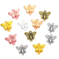 6 ColorsDouble Hole butterfly Charms for Bracelets Necklace Pendant DIY Handmade Jewelry Making Accessories 14.5*15mm D2131