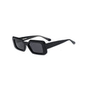 Wholesale Custom Logo Retro Small Frame Rectangular Sunglasses High Quality Acetate Polarized Sunglasses