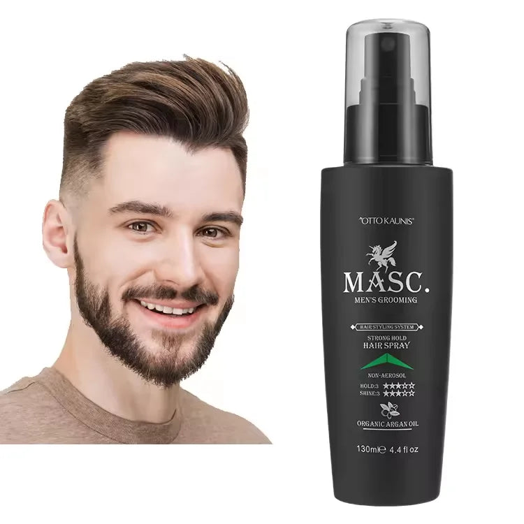 Wholesale Factory Barber Shop Otto Kaunis Masc Hair Styling System High Hold Hair Spray 130ml