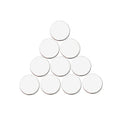 Wholesale DIY 25mm Blank Golf Ball Markers Sublimation Printed Ball Marker for Mom Father's Day Gifts