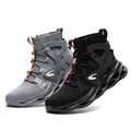 Anti-slip Puncture-Proof Lightweight Breathable EN  Steel Toe Safety Shoes Ankle Boots Men's Safety Shoe Manufacturer