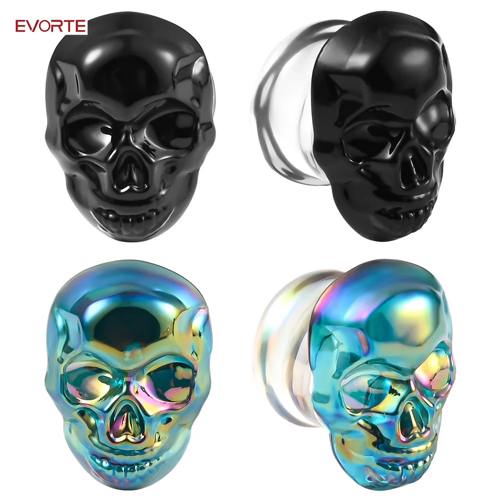 Handmade Trendy Glass Honey Comb Ear Plugs Tunnels Ear Gauges Expander Flesh Plug Piercing Body Jewelry Engagement Gift