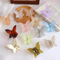 Non Slip Small Hair Accessories Butterfly Shape Hair Claw Clips Kids Hair Clips