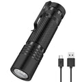 Boruit High Grade Rechargeable Led Flashlight Type-c Rechargeable Flashlights Torches Portable Torch Flash Light for Camping