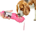Portable Plastic Water Bottle for Dogs Leak-Proof Dispenser Drinker Food Feeder for Outdoor Walking Hiking Travel