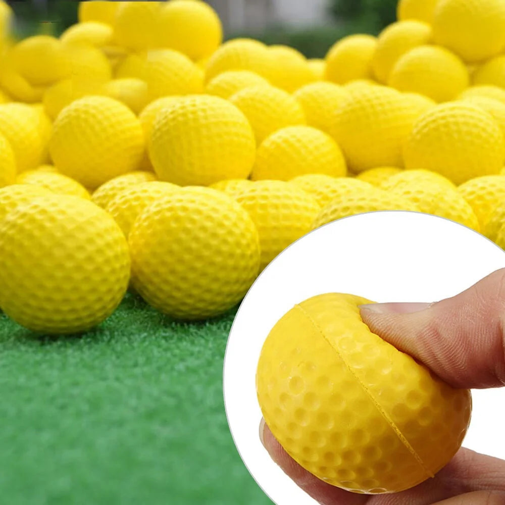 Pro V1 Gold GPS Custom PU Foam Soft Lacrosse Ball Pit Practice Urethane Golf Balls with High Quality Packaging