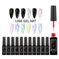 CHARM for You 12 Color Painting Gel Liner Nail Polish Nail Art UV Gel Liner