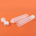 OEM Custom Transparent Empty Eco Friendly Biodegradable Plastic PE Hand Cream Lotion Soft Cosmetic Packaging Squeeze Tube