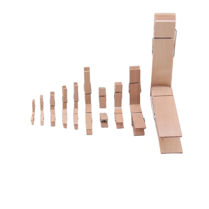 Multiple Clips Wooden Sock Hanger Premium Pins Wood Clothespin Spring Manufacture Machine Photo Paper Peg Pin