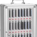 Luxury Aluminum Alloy Phone Storage Lock Box Durable and Eco-Friendly Display Case