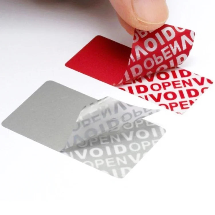 Custom Logo Printing Security Authenticity Holographic Laser Stickers Qr Code Hologram Sticker Label