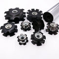 Spring Threaded Tube Connector Sunflower Crown Nut