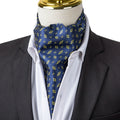 100% Microfiber Polyester Ascot Tie for Men Unique Prismatic Fashion Patterns Adult Cravats