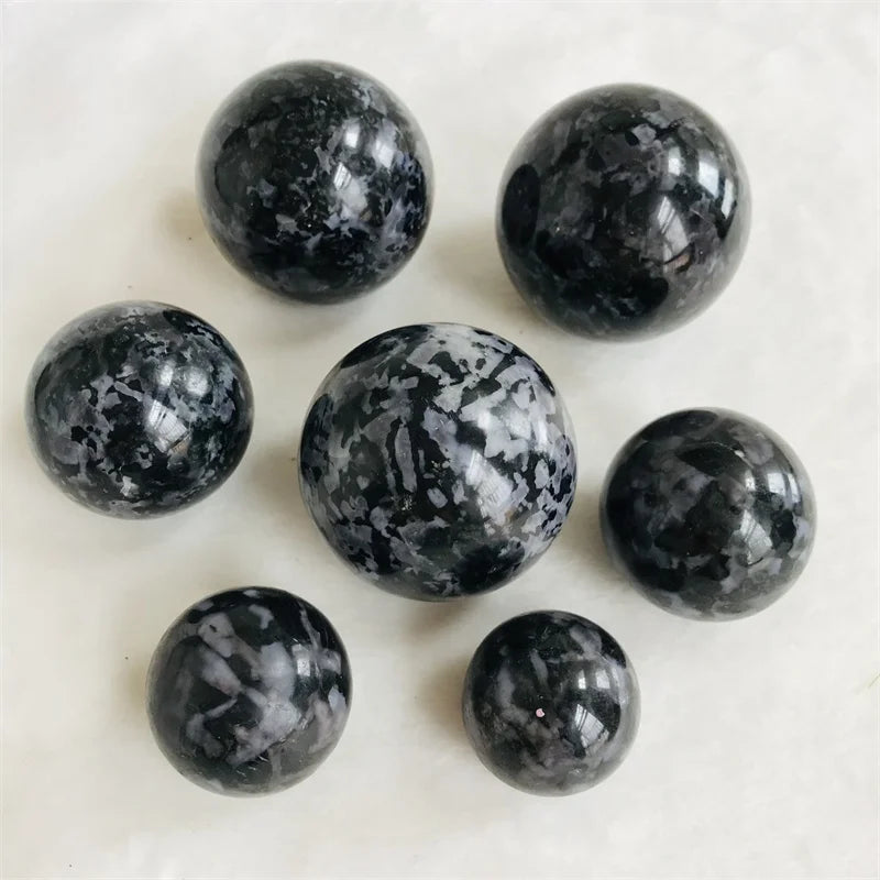 Wholesale Polished Natural Gabbro Quartz Crystal Ball Stone Spheres For Decoration