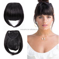 Cheap Price Synthetic Fringe Hair Pieces Silk Top Synthetic Hair Bangs for Women